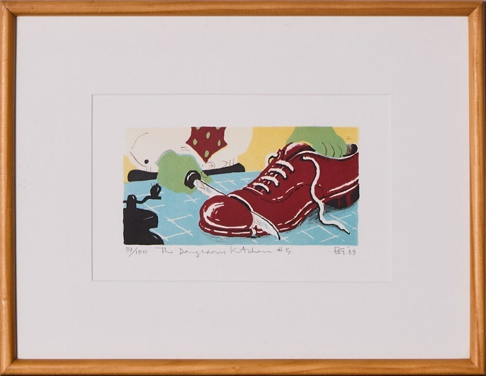 Fane Flaws - 'The Dangerous Kitchen #5' - Screenprint (39/100)