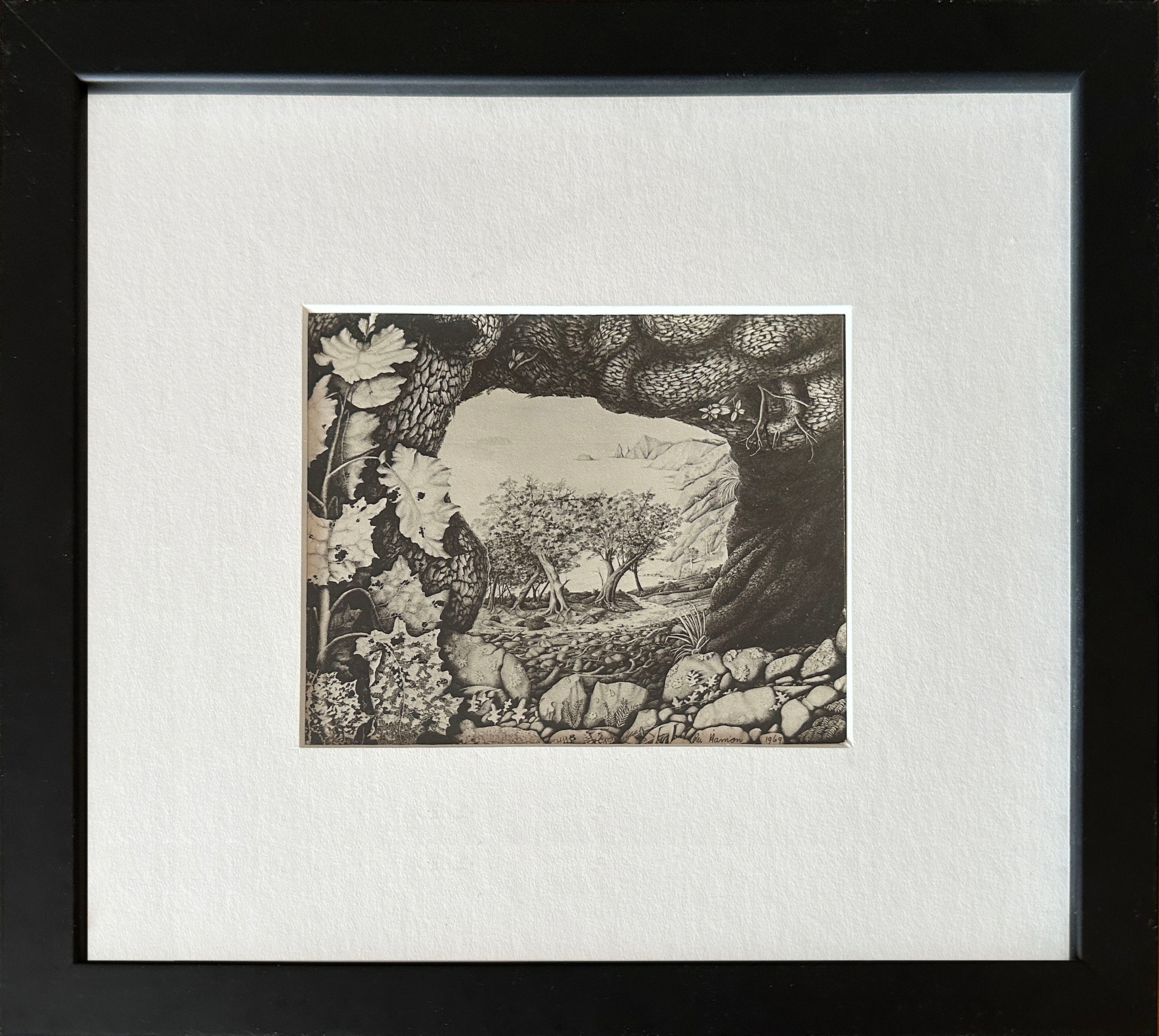 Rei Hamon - 'Cape Coville' - Lithograph On Paper