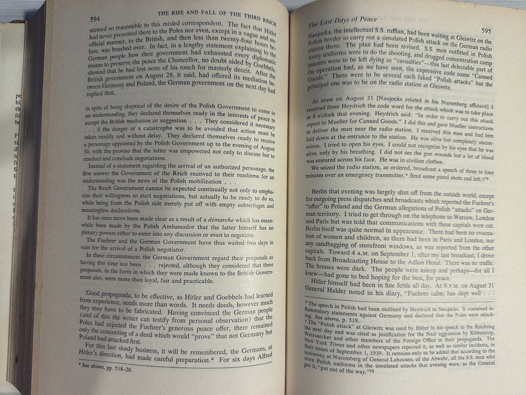 The Rise And Fall Of The Third Reich; A History Of Nazi Germany - William L. Shirer