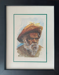 Tëval (Henri Hunsinger) - Untitled Portrait