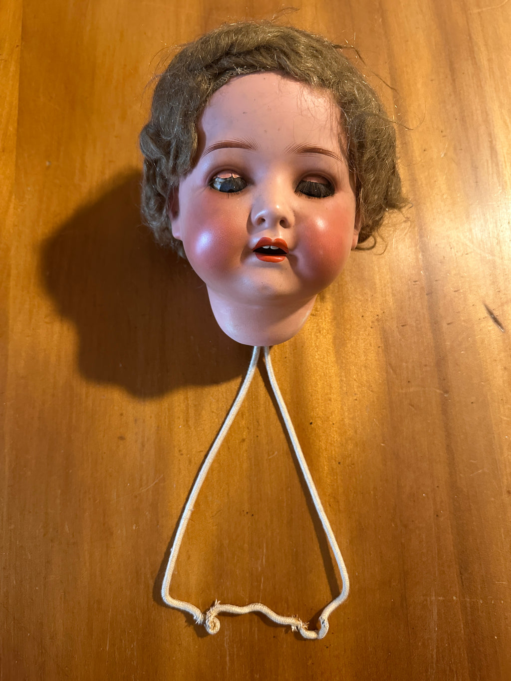 1920s German made Composition Sleep Doll with Original Accessories