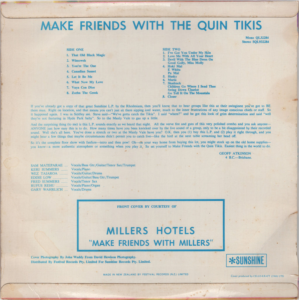 QuinTikis - Make Friends With The QuinTikis
