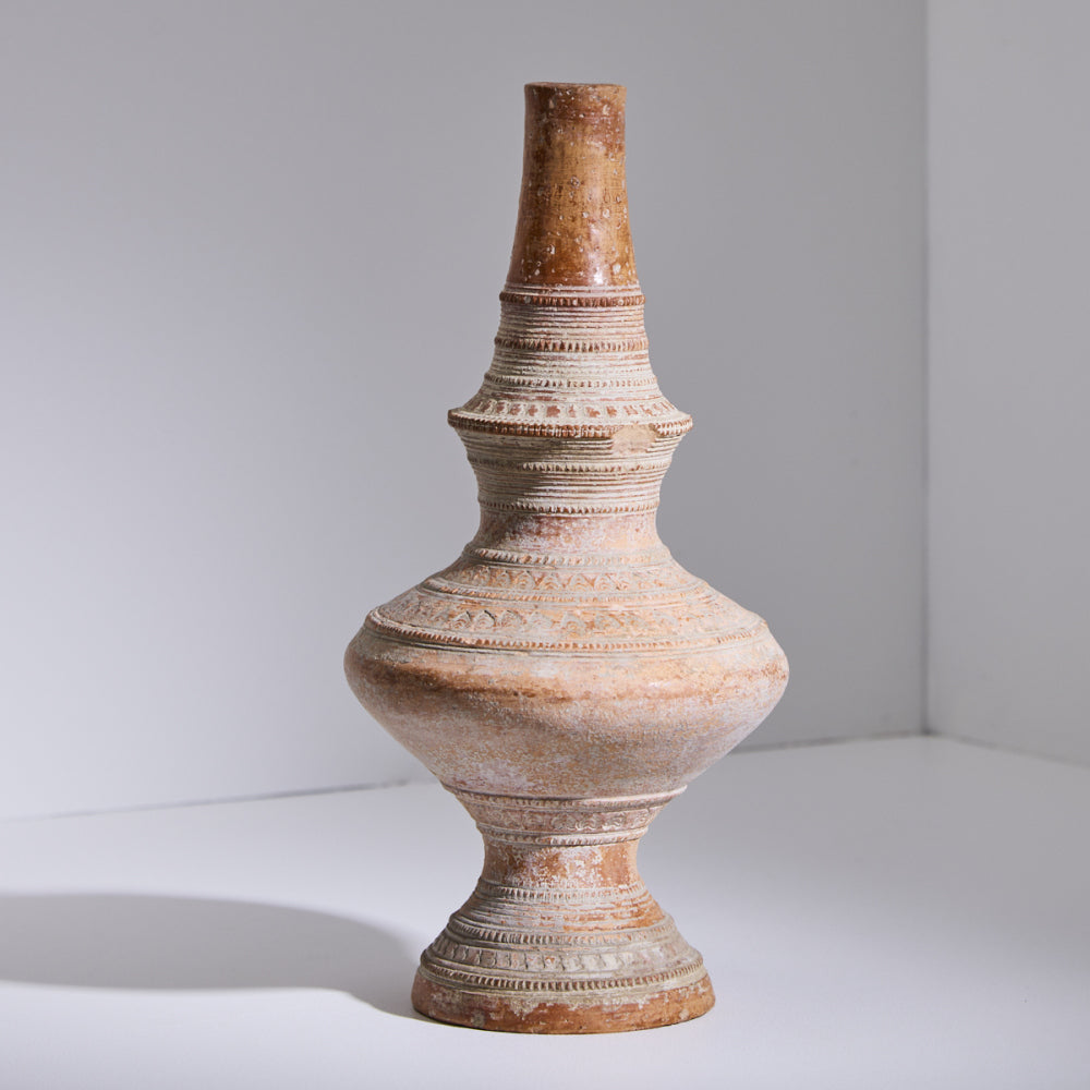 17th/18th Century Pottery Vase, Thailand