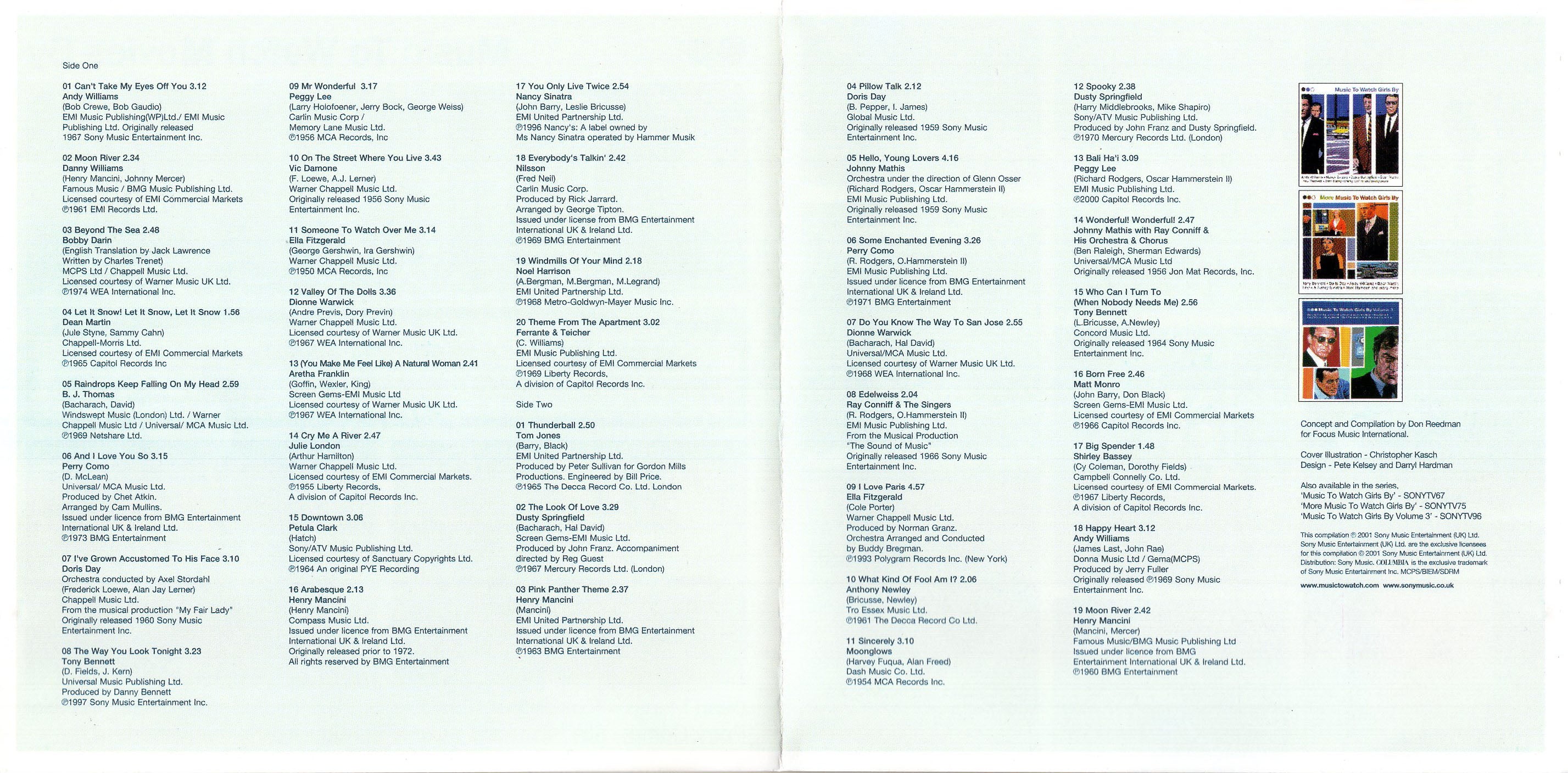 Various Artists - Music To Watch Movies By