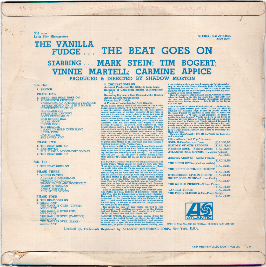 Vanilla Fudge - The Beat Goes On