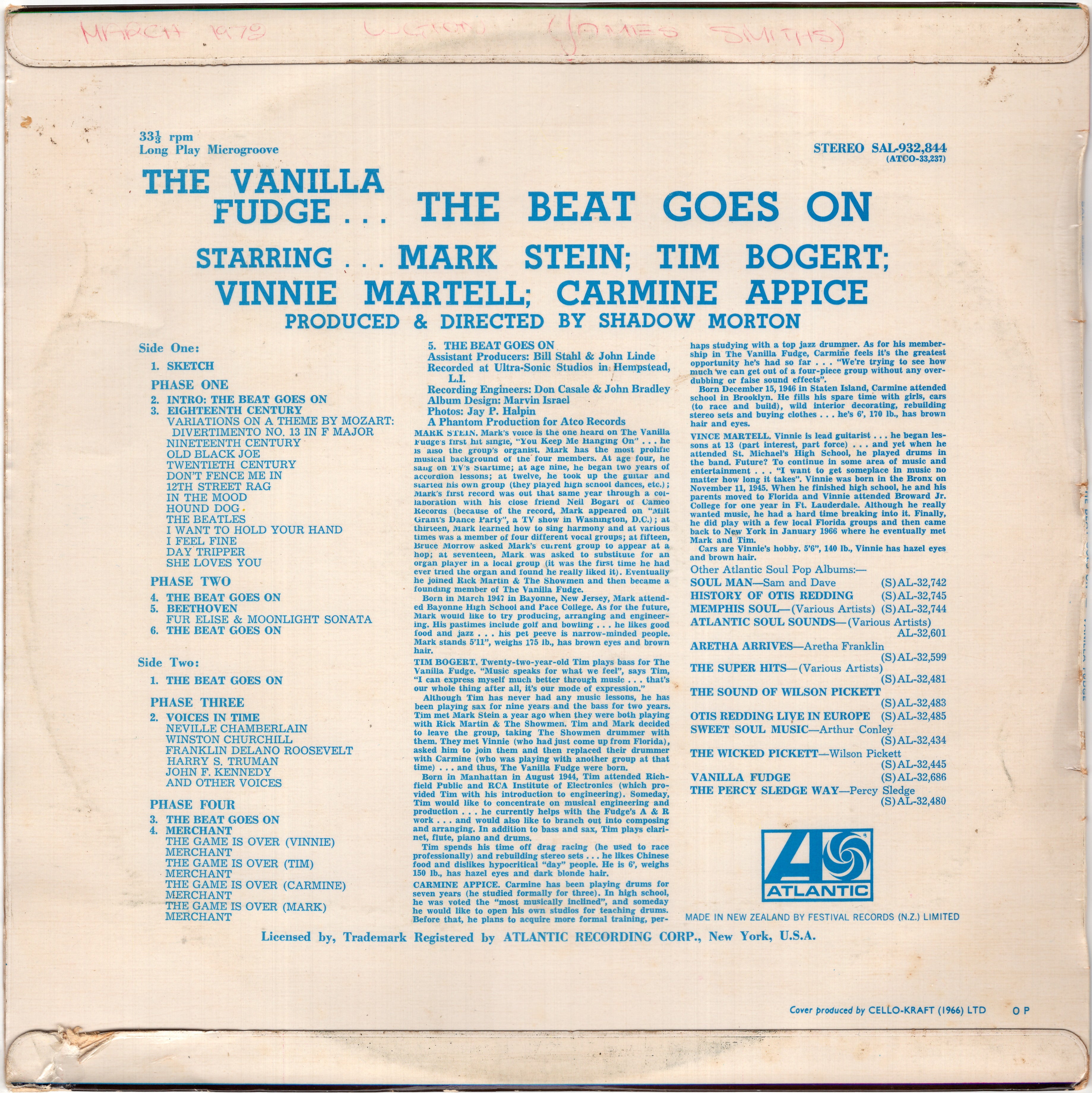 Vanilla Fudge - The Beat Goes On