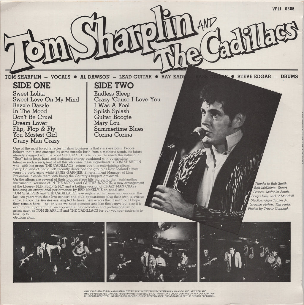 Tom Sharplin And The Cadillacs - Tom Sharplin And The Cadillacs