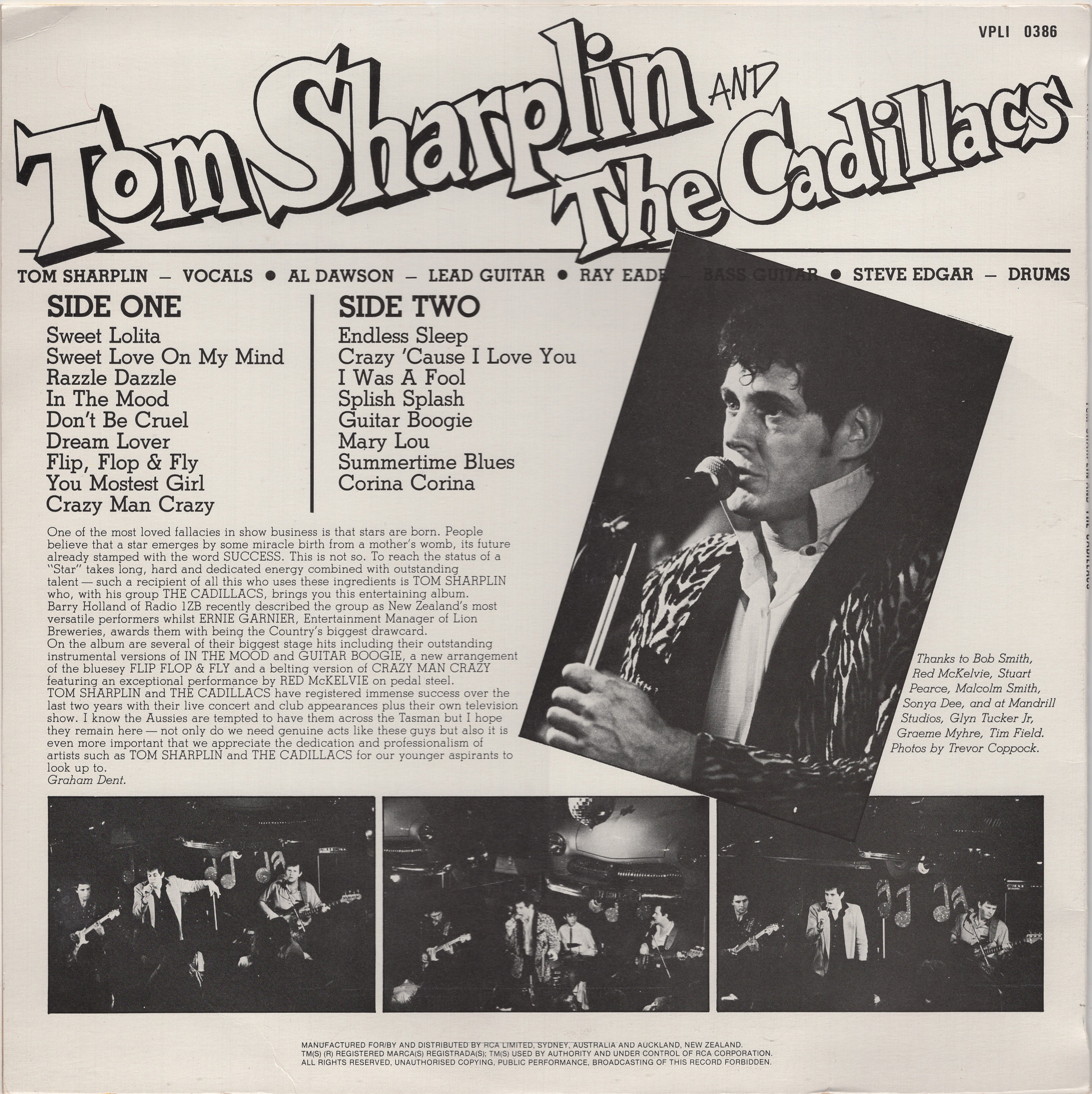Tom Sharplin And The Cadillacs - Tom Sharplin And The Cadillacs